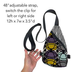 SALE Travel Perfect Sling + Backpack! Convertible for YOU! Butterfly Magic