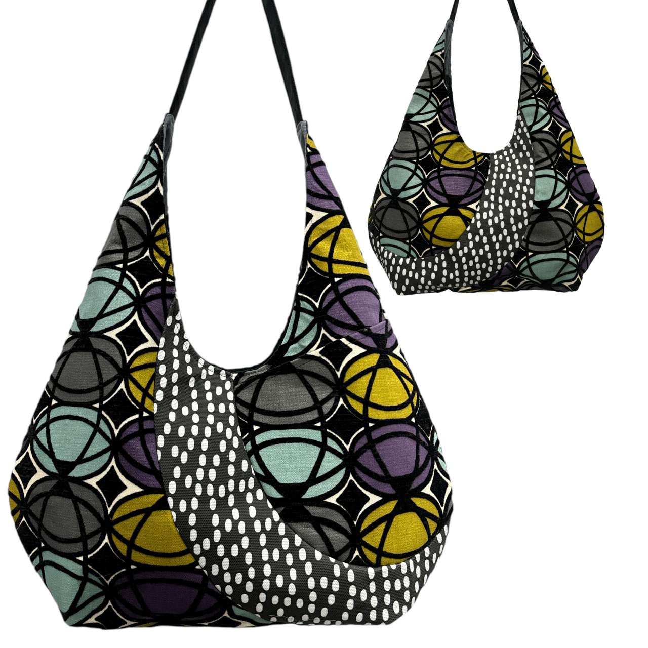 Geometric pattern bag sale