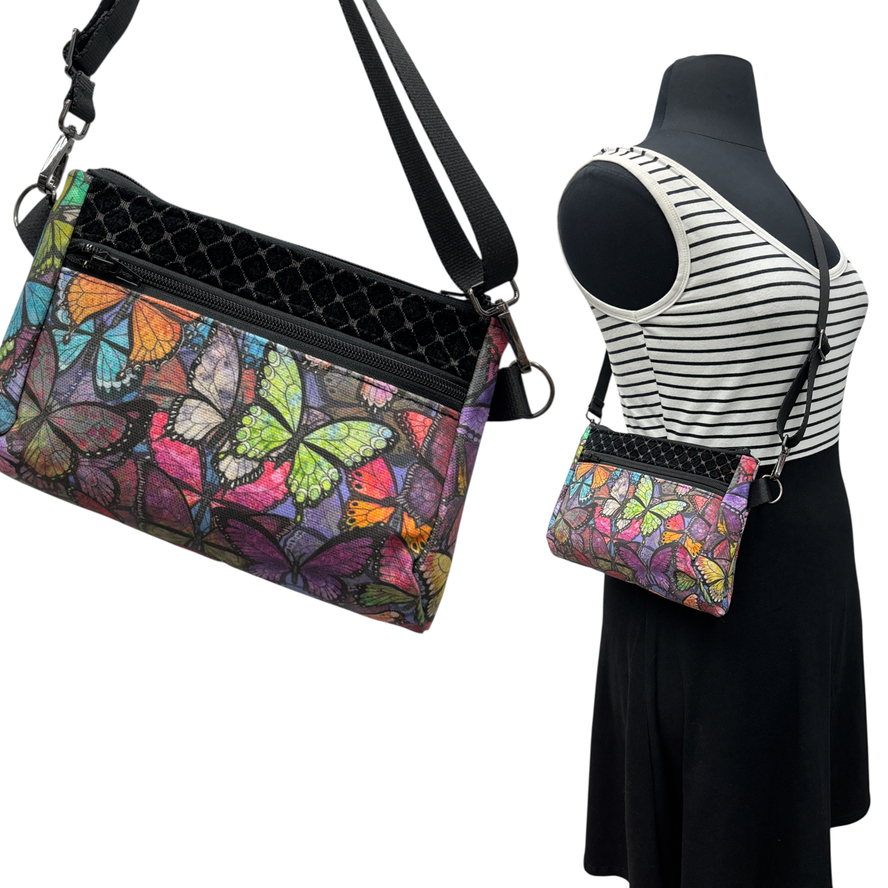 SALE Hip Bag Bounty of Butterflies