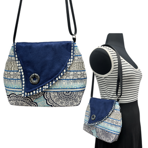 SALE Tiger Lily Bag Tri-Blues!