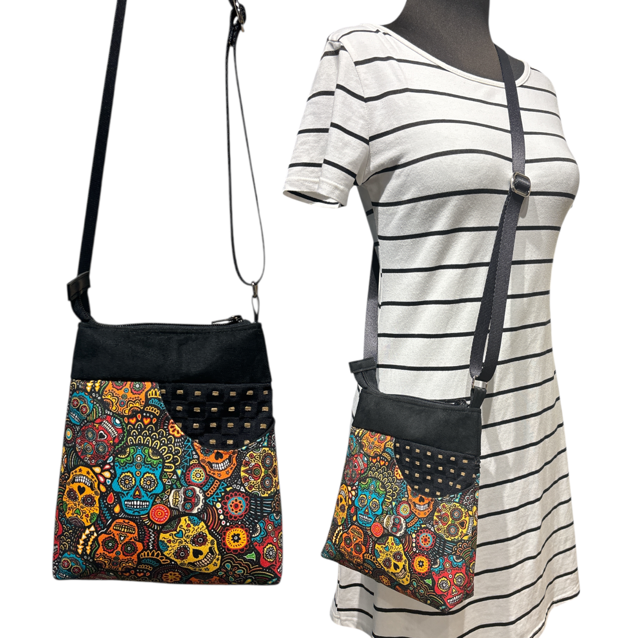 Sale MIILK Bag Day of the Dead Multi Colored