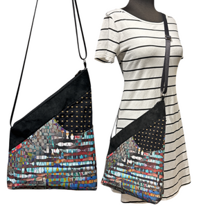 SALE Festival Bag Glitch on Black