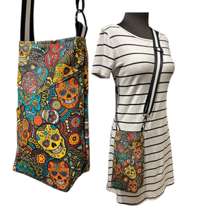 Sale Water Bottle Bag Day of the Dead