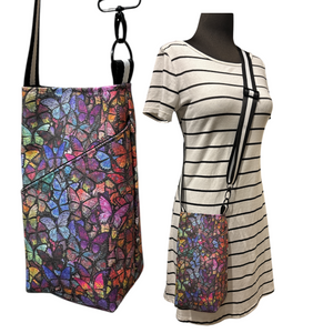 Sale Water Bottle Bag Butterflies