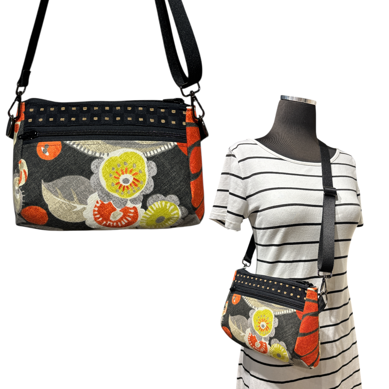 SALE 3-Way Bag Orange Seed Pod