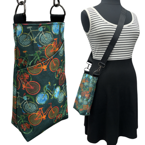 The BEST Water Bottle Bag + Cell Phone Pocket Bike Ride!