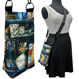 The BEST Water Bottle Bag + Cell Phone Pocket Book Lover's Delight