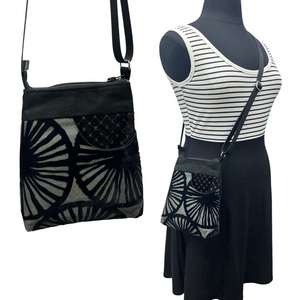 Sale MIILK Bag Black on Black Swirl