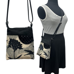 Sale MIILK Bag Black Tan Flower Moon