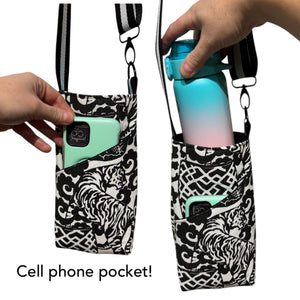 Sale Water Bottle Bag Day of the Dead