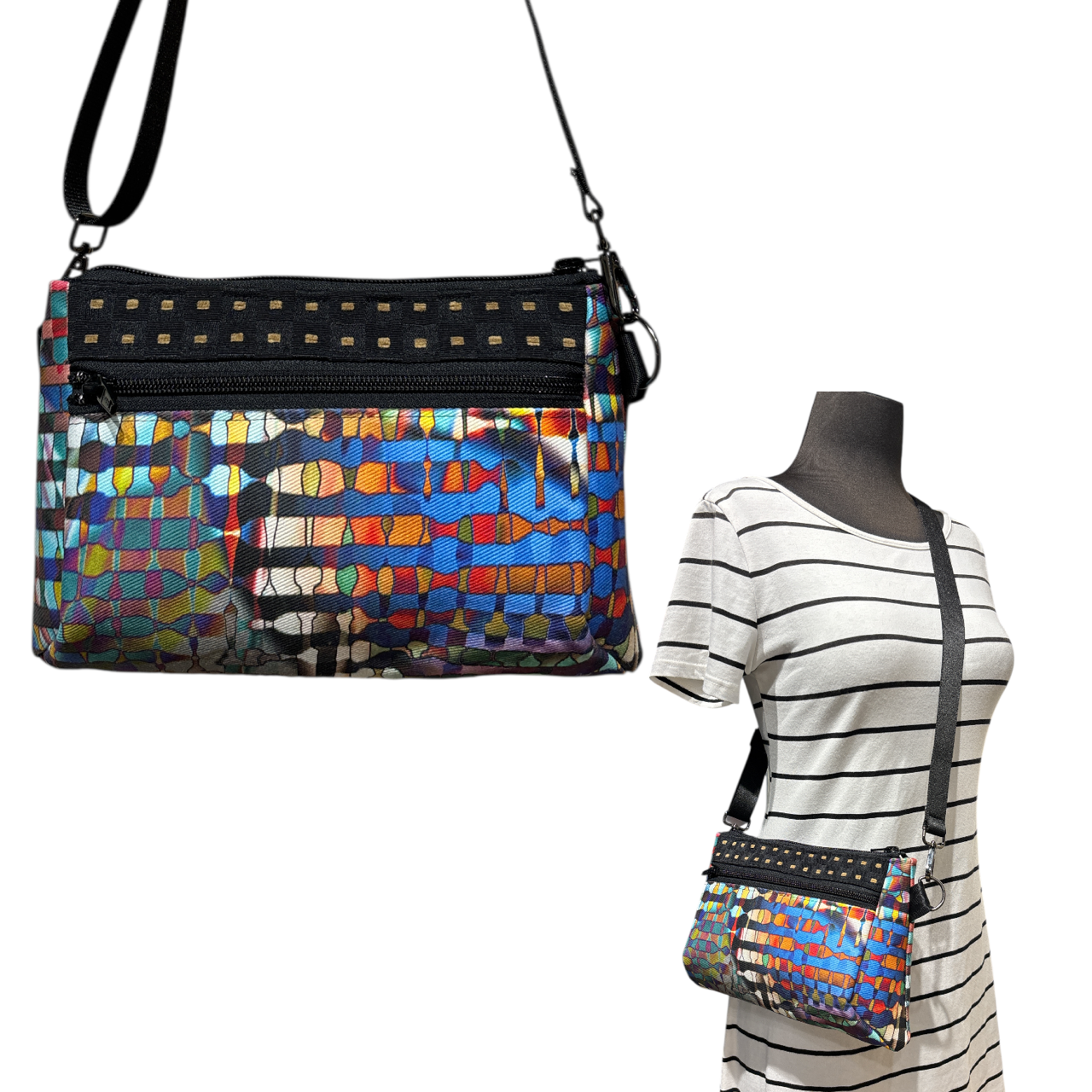 SALE 3-Way Bag Glitch Cool