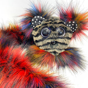 Kitsune Baby Zig Zag Dark Rainbow