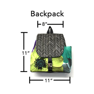 SALE Backpack Rainbow Bubbles