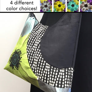 Cross Body Tote Big Flower