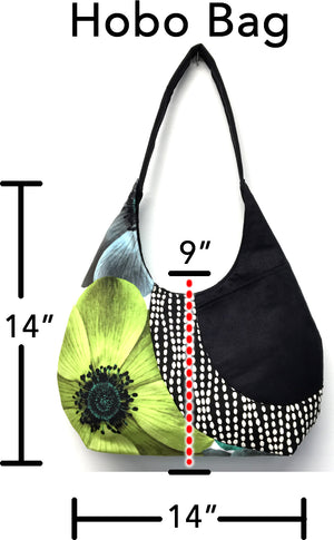 Hobo Bag Geometric Pattern