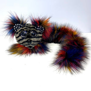 Kitsune Baby Zig Zag Dark Rainbow
