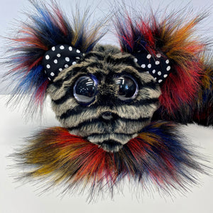Kitsune Baby Zig Zag Dark Rainbow