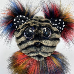Kitsune Baby Zig Zag Dark Rainbow