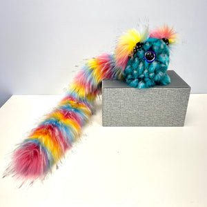 Kitsune Baby Blue Rainbow