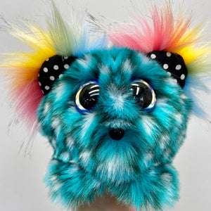 Kitsune Baby Blue Rainbow