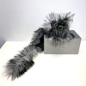 Kitsune Baby Black Grey Smoke