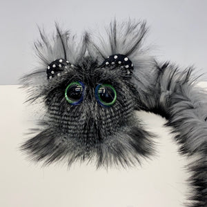 Kitsune Baby Black Grey Smoke