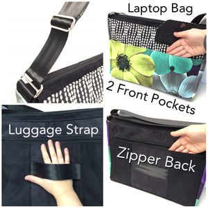 Laptop/Travel Bag Geometric Pattern
