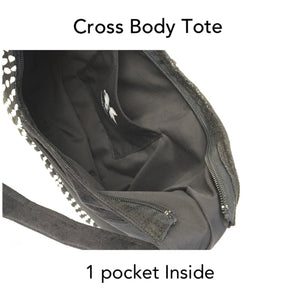 Cross Body Tote Travel Stamp