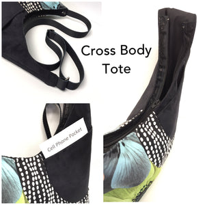 Cross Body Yellow/Grey Zig Zag