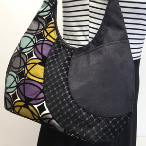 Hobo Bag Geometric Pattern