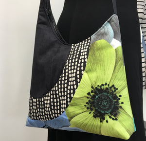 Cross Body Tote Big Flower