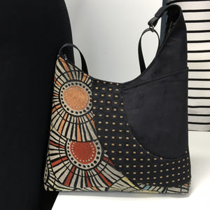 Cross Body Tote Sunrise Red