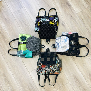 Backpack Geometric Pattern