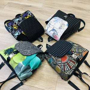 Backpack Geometric Pattern
