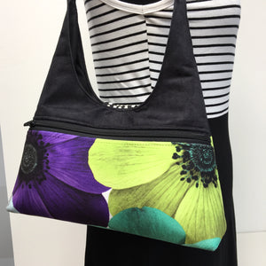 Joyful Tote Lime Big Flower