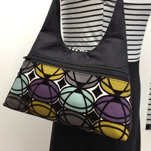 Joyful Tote Geometric Pattern