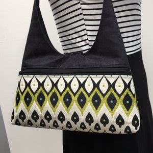 Joyful Tote Mardi Gras Green