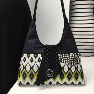 Joyful Tote Mardi Gras Green