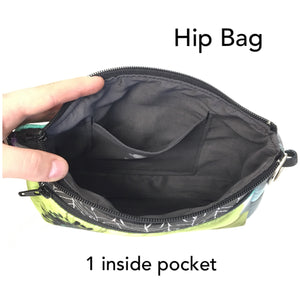Hip Bag Geometric Pattern