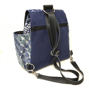 Backpack Navy Blue Mermaid Scales