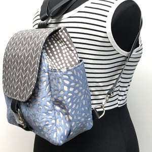 Backpack Jean Blue