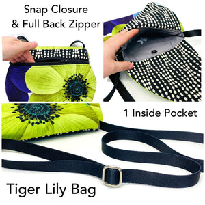 Tiger Lily Bag Geometric Pattern