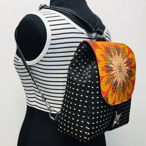 Backpack Red/Multi-color Urban Blossom