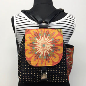 Backpack Red/Multi-color Urban Blossom