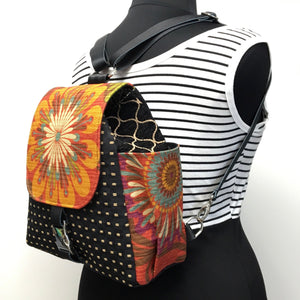 Backpack Red/Multi-color Urban Blossom