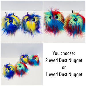 Dust Nugget Rainbow Red Blue Lime