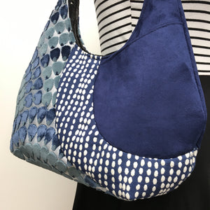 Hobo Bag Navy Blue Mermaid