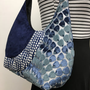 Hobo Bag Navy Blue Mermaid