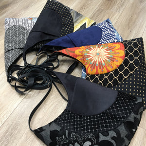 Cross Body Black Lotus Flower