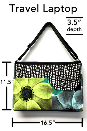 Laptop/Travel Bag Big Flower